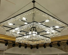 Kare Modern Cami Avizesi